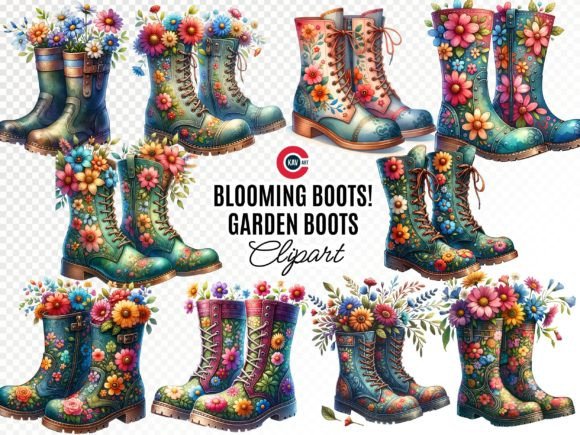 Bloom Where You're Planted: The Charm of Floral Boot Design
