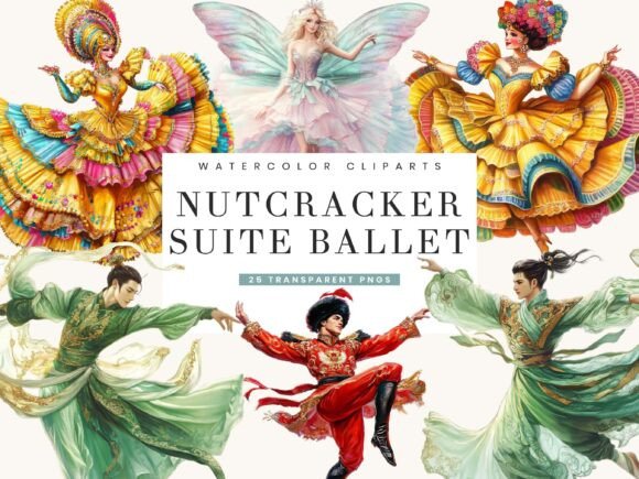 Bring the Nutcracker Magic to Life with This Clipart
