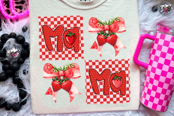Preppy Mama Strawberry Coquette Png: A Sweet Addition to Your Toolkit